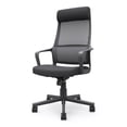 thumbnail image 2 of Furniture of America Celciana Executive Chair with Lumbar Support & Swivel, 275 lb. Capacity, Black, 2 of 10