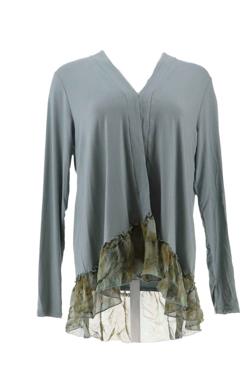 LOGO Lori Goldstein Rayon 230 Cardigan 