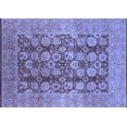 thumbnail image 1 of Ahgly Company Indoor Rectangle Oriental Blue Traditional Area Rugs, 8' x 10', 1 of 4