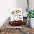 thumbnail image 4 of Inspirational Gift Ideas - Thank You Gifts for Women Men Friends - Appreciation Gifts for Coworker - Motivational Quote Decor Home Office Acrylic Desk Decor With Wood Stand, 4 of 6