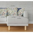 thumbnail image 5 of Watercolor Lilac Bulb Indoor/Outdoor Pillow with Removable Cover in White Yellow Green 16x16, 5 of 9
