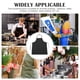 thumbnail image 4 of Waterproof Apron with Pocket Adjustable Anti-oil Apron for Chef Hot Pot Restaurant (Black), 4 of 4