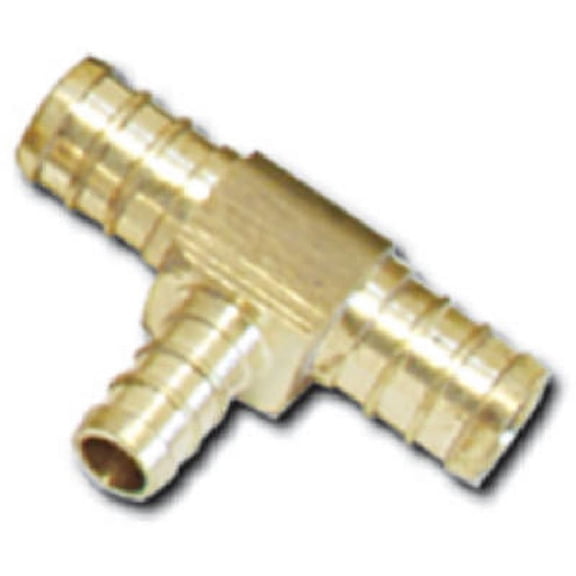 Sharkbite/Cash Acme UC408LFA 1/2 x 1/2 x 3/8-Inch Barb Pex Tee