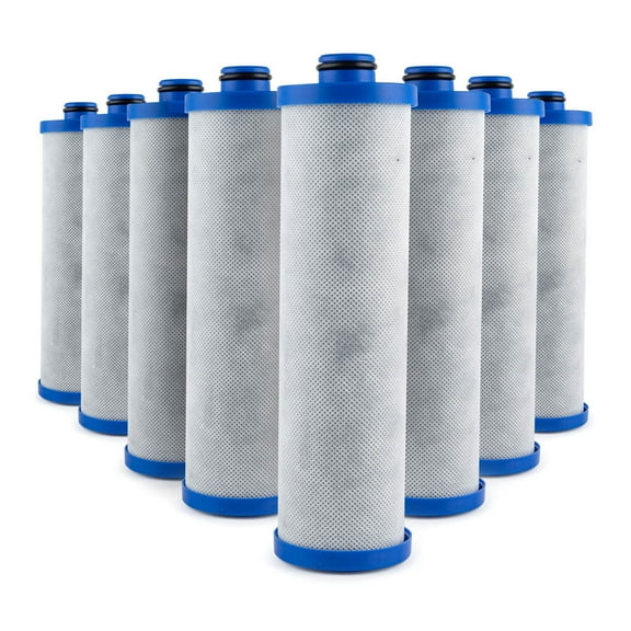 Clear Choice Replacement Water Filter (KW1) for Built-In RV Water Filtration Sytems, 8-pack