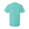 thumbnail image 5 of COUVER Durable High Density Cotton Heavyweight T Shirt Scuba Blue 3X-Large (Mens), 5 of 5