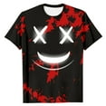 thumbnail image 4 of SOMOWI Hauts, T-Shirts et Blouses pour Hommes Usage Quotidien Design Confortable et Élégant Sorties Ou Sports Rouge Automne Haut L, 4 of 4