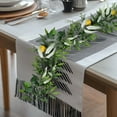 thumbnail image 6 of Moocorvic 6.56ft Artificial Lemon Garland, Faux Fruit Vine Garlands with Greenery for Door Wall Mantle Wedding Party Table Decorations, 6 of 7