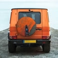 thumbnail image 6 of Goofa Orange Net Fishing Boat Pattern Universal Tire Cover for Jeep, SUV, Truck, and Trailer – Waterproof, UV-Resistant,Easy to Install, Fits 14"-17" Tires-17 inch, 6 of 6