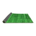 thumbnail image 2 of Ahgly Company Indoor Square Oriental Green Industrial Area Rugs, 3' Square, 2 of 4