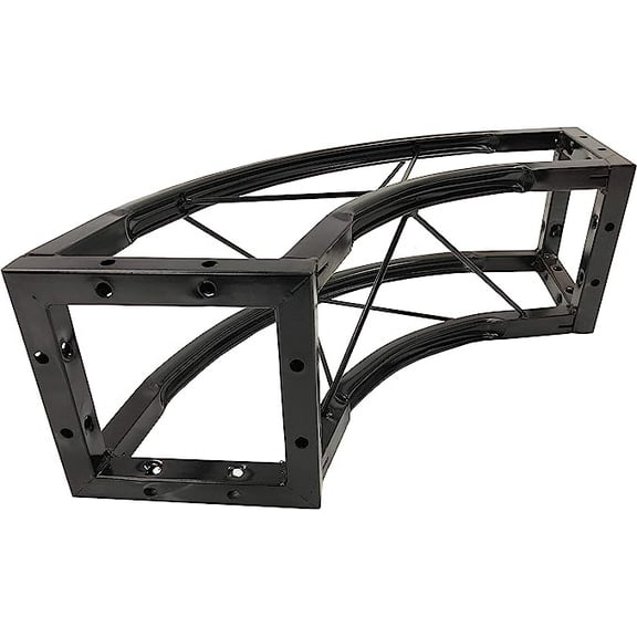 Cedarslink LK-C1 20" Corner Square 8"x8" Black Trussing Box Truss Section Bolt