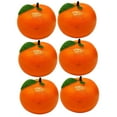 thumbnail image 4 of FONDOTIN Artificial Oranges for Decoration 6Pcs Lifelike Orange Color, 4 of 8