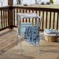thumbnail image 3 of Household Essentials - Estante de Secado de Ropa para Interiores, Plegable y expandible, Color Plateado Satinado, 3 of 6