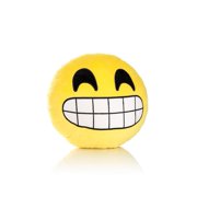 E-moji Grinning Face With Smiling Eyes Pillow