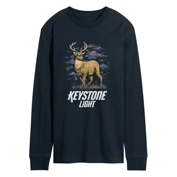 Keystone Light - Deer - Men's Long Sleeve Graphic T-Shirt