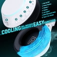 thumbnail image 4 of 2.4GHz Wireless Gaming Headset for PC, PS5, PS4, Switch, Mac, USB Over Ear Gaming Headphones with ENC Noise Canceling Microphone, Bluetooth 5.3, 60H Battery, 3.5mm Wired for Controller, 4 of 8