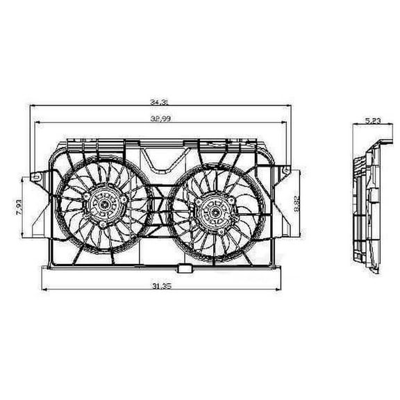 Engine Cooling Fan Assembly