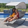 thumbnail image 3 of Double Chaise Berçante - Acier, 3 of 8