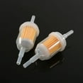 thumbnail image 5 of 2 Universal Fuel Filters, 6mm & 8mm, Yellow Inline Engine Tube Motorbike ATV Generator Lawn Mower Filter Set, 5 of 5