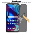 thumbnail image 7 of (3+3) for Motorola Moto G Pure (3 Pack) Anti Spy Private Tempered Glass Privacy Screen Protector and (3 Pack) Camera Lens Protector, 7 of 7