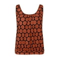 thumbnail image 7 of GEWSEY Plus Size for Women Tankini Swimsuits for Women Trendy Tank Tops Modest Bathing Suits Swimwear Orange, XL, 7 of 7