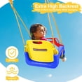 thumbnail image 4 of REDCAMP 3-in-1 High Back Baby Swing Seat, Toddler Swing, Indoor Outdoor, Adjustable Height, Anti-Flip, Kids Tree Swing Seat for Outside Playground, 4 of 7