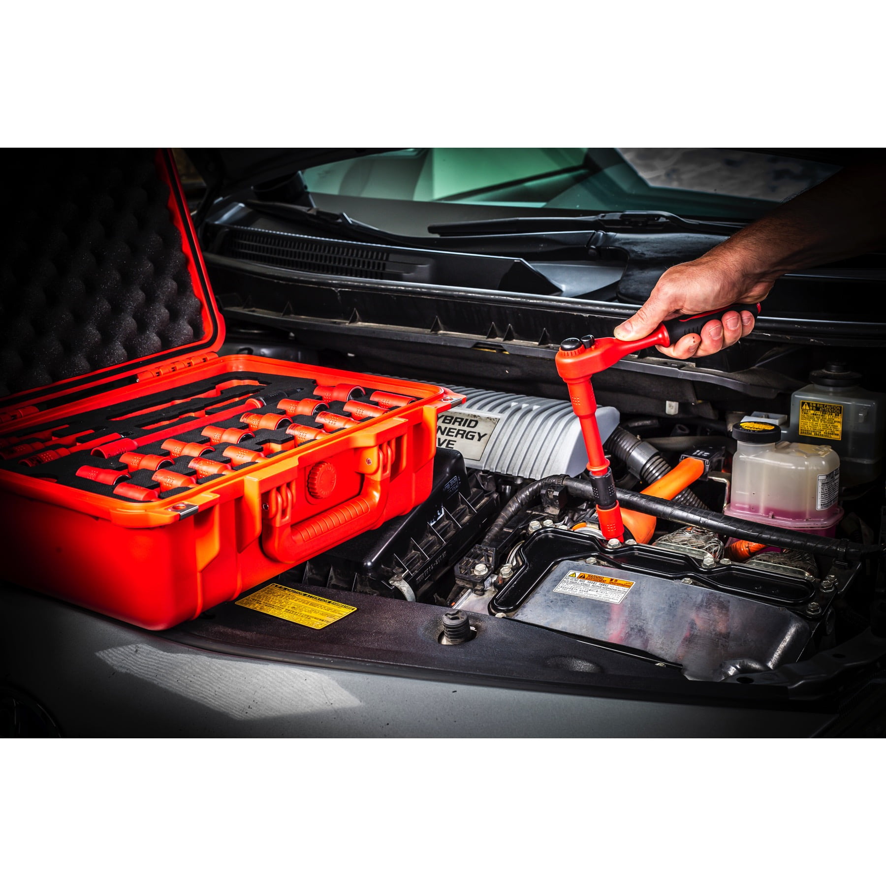 Powerbuilt 50 Piece Master VDE Electrical Tool Set with Case - 240259