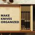 thumbnail image 5 of SpaceAid Bamboo Knife Drawer Organizer, 15"L x 5.9"W x 2.5"H, 5 of 7