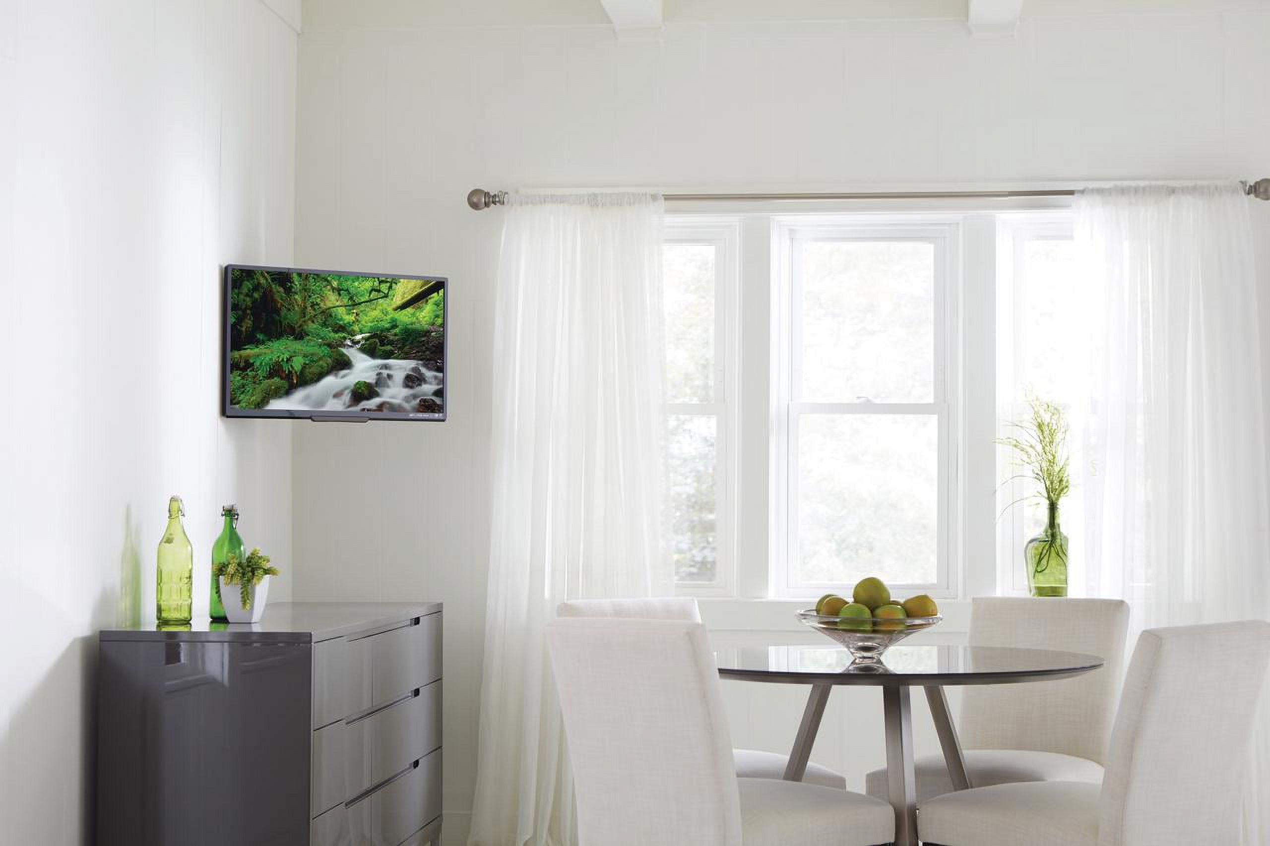 SANUS VuePoint Full-Motion TV Wall Mount for TVs 13"-40" up to 50 lbs, Comes with HDMI cable