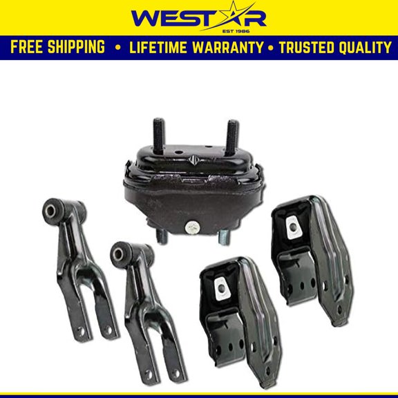 Fits 2006-2011 Chevrolet Impala 2006 Monte Carlo 3.9L Motor&Trans Mount 5pcs