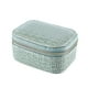thumbnail image 1 of Joyero de viaje portátil Organizador Cremalleras Decoración Escaparate Conveniente Joyas Collar Pendiente Estuche de almacenamiento Almacenamiento y organización del hogar Verde  9.5*7*5cm Billuyoard HA076032-03, 1 of 6