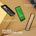thumbnail image 6 of FITO For Cricket Ovation 2 Case, Phone Case with Screen Protector and Kickstand (Black), 6 of 6