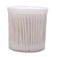thumbnail image 2 of Opvise 200Pcs Sharp Round Spiral Head Cotton Swabs Ear Picks Cosmetics Cleaning Sticks White, 2 of 4