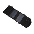 thumbnail image 3 of Panel solar, cargador solar plegable de 12 W, cargador solar plegable, suministros de carga solar, máxima confiabilidad, 3 of 14