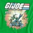 thumbnail image 2 of G.I. Joe Real American Hero Women's T Shirt, Kelly Green, 2X-Large, 2 of 6