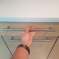 thumbnail image 4 of Design House 10-Pack Modern 10" Solid Center-to-Center Cabinet Pulls, Stainless Steel, 4 of 15