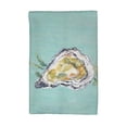 thumbnail image 1 of Oyster Teal Kitchen Towel, 1 of 1