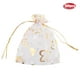 thumbnail image 1 of Juego de 100 piezas para regalos de boda, dulces y joyas con cordones, 5 bolsas de malla blancas de colores, 1 of 7