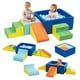 thumbnail image 1 of Juguetes de espuma para escalada HAHASOLE para niños pequeños con piscina de bolas grande, 1 of 7