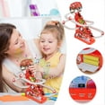 thumbnail image 1 of BotaniNest Climbing Santa Staircase Slide Automatic Climbing Santa Competition Game For Santa Climbers LED Light Music Music Santa Children', 1 of 7