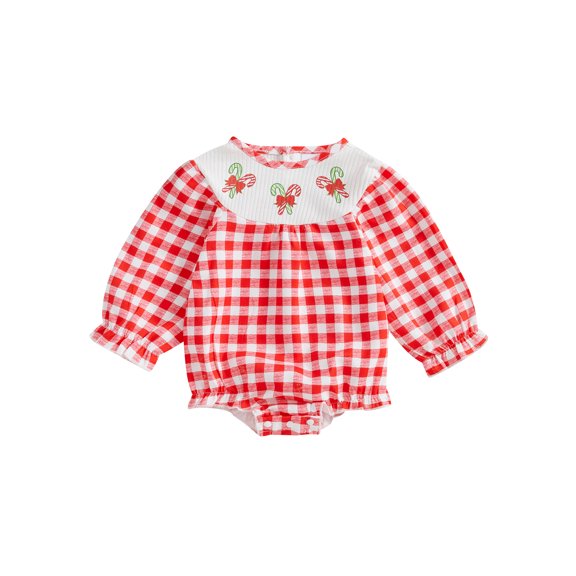 My Frist Christmas Baby Girl Outfit Newborn Christmas Tree Smocked Bubble Romper 0 3 6 12 18 Months Cute Christmas Clothes