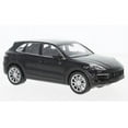 thumbnail image 2 of Porsche Cayenne Turbo Black with Silver Wheels NEX Models 1/24 Diecast Model Car by Welly, 2 of 3