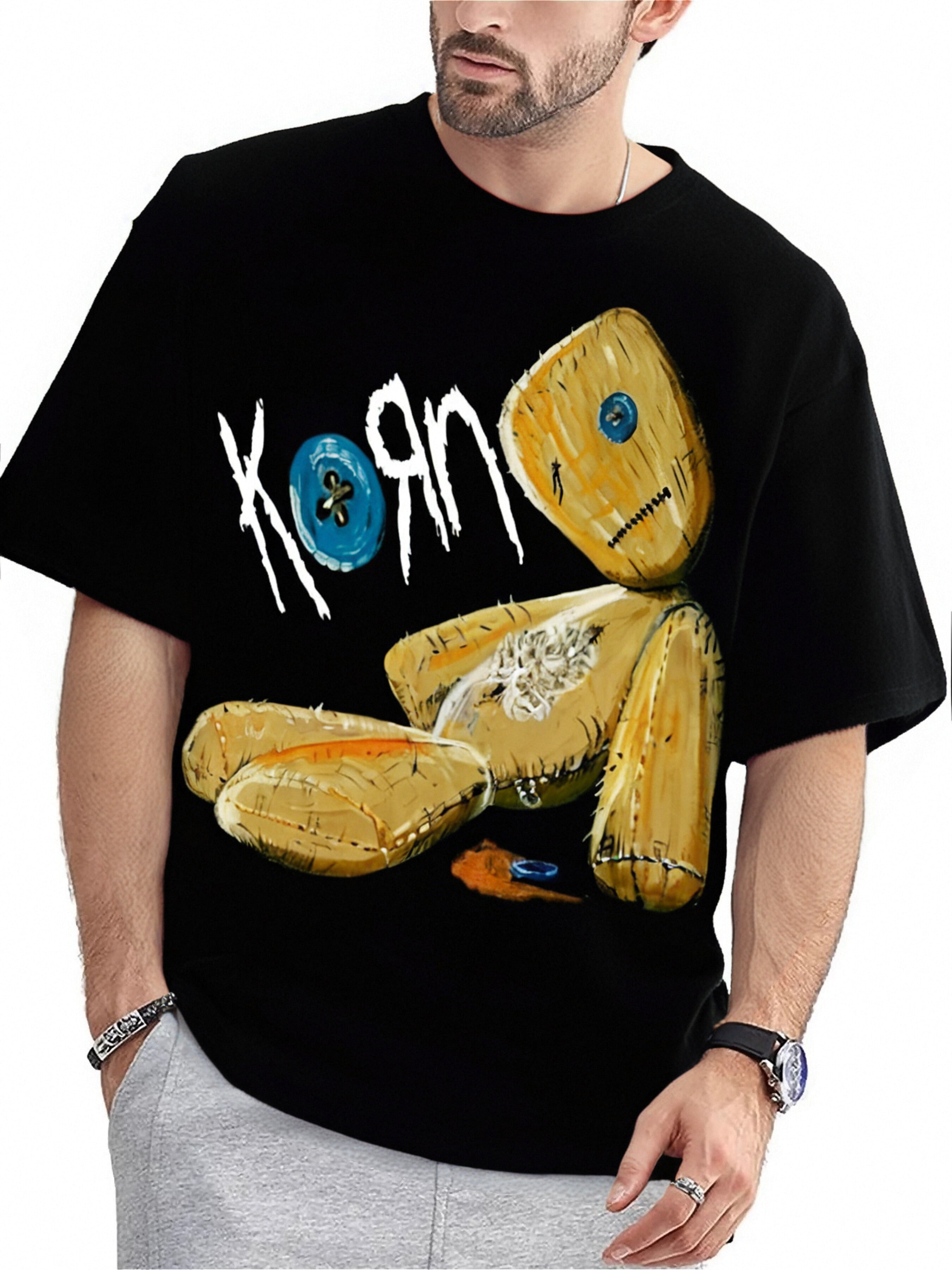 korn issues rock band new black short/ long sleeve t-shirt Tee For