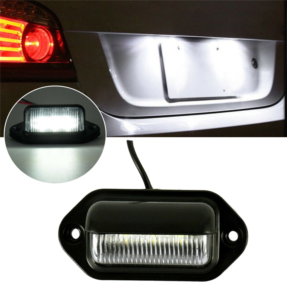 truck license plate light
