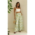 thumbnail image 5 of Wide Leg Pants Woman Flowy Floral Palazzo Pants for Women High Waisted Summer Casual Trousers Pineapple Print XXL, 5 of 7