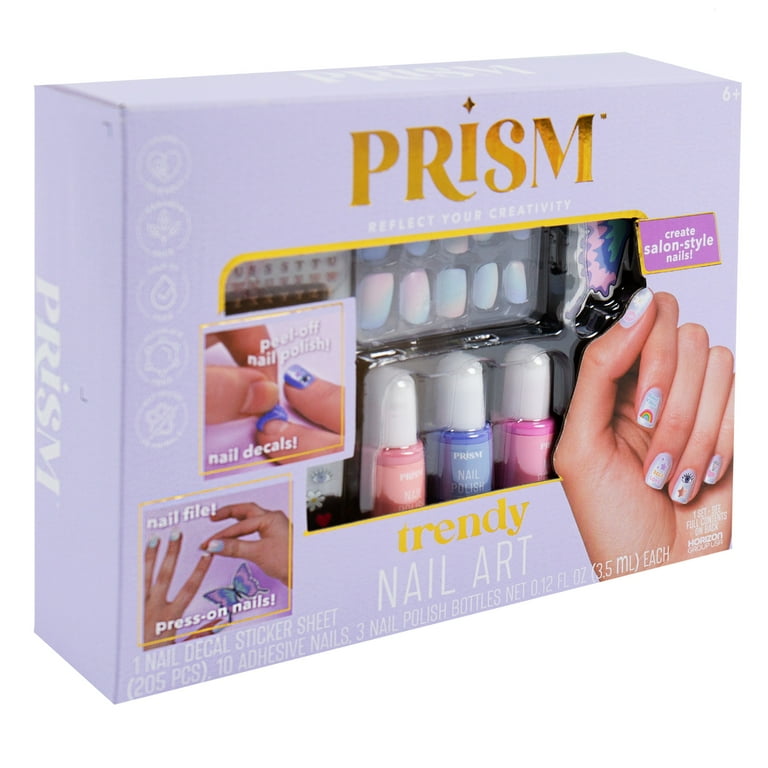 希少稀な Prism Trendy 6+ Ages Tween, Girls, and Boys Art, Nail ネイルカラー・マニキュア