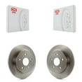 thumbnail image 1 of CMX Rear Disc Brake Rotors Pair for Car 2010-2013 Suzuki Kizashi K8-100907, 1 of 8