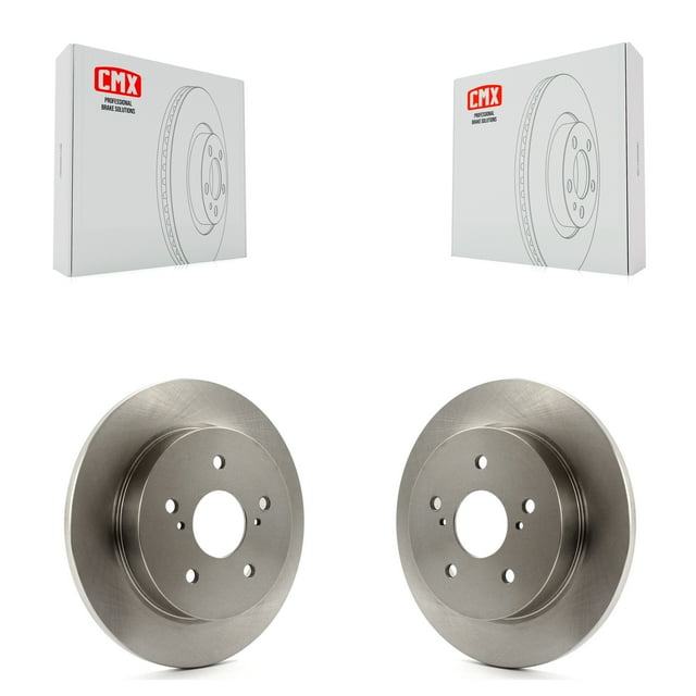 CMX Rear Disc Brake Rotors Pair for Car 2010-2013 Suzuki Kizashi K8-100907