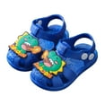 thumbnail image 5 of Gubotare Sandals Toddler Boy Wide Boys Girls Anti Slip Cartoon Sandals for Outdoor Walking Size 6 (Blue,Toddler 6), 5 of 8