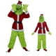 thumbnail image 2 of Christmas Green Fur Monster Santa Claus Cosplay Costume Santa Suit Anime Clothes New Year Funny Mask Gloves Party Halloween Set, 2 of 4