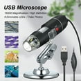 thumbnail image 4 of eccomum USB Digital Microscope 1600X Magnification Camera 8 LEDs with Stand Portable Handheld Inspection Magnifier, 4 of 7